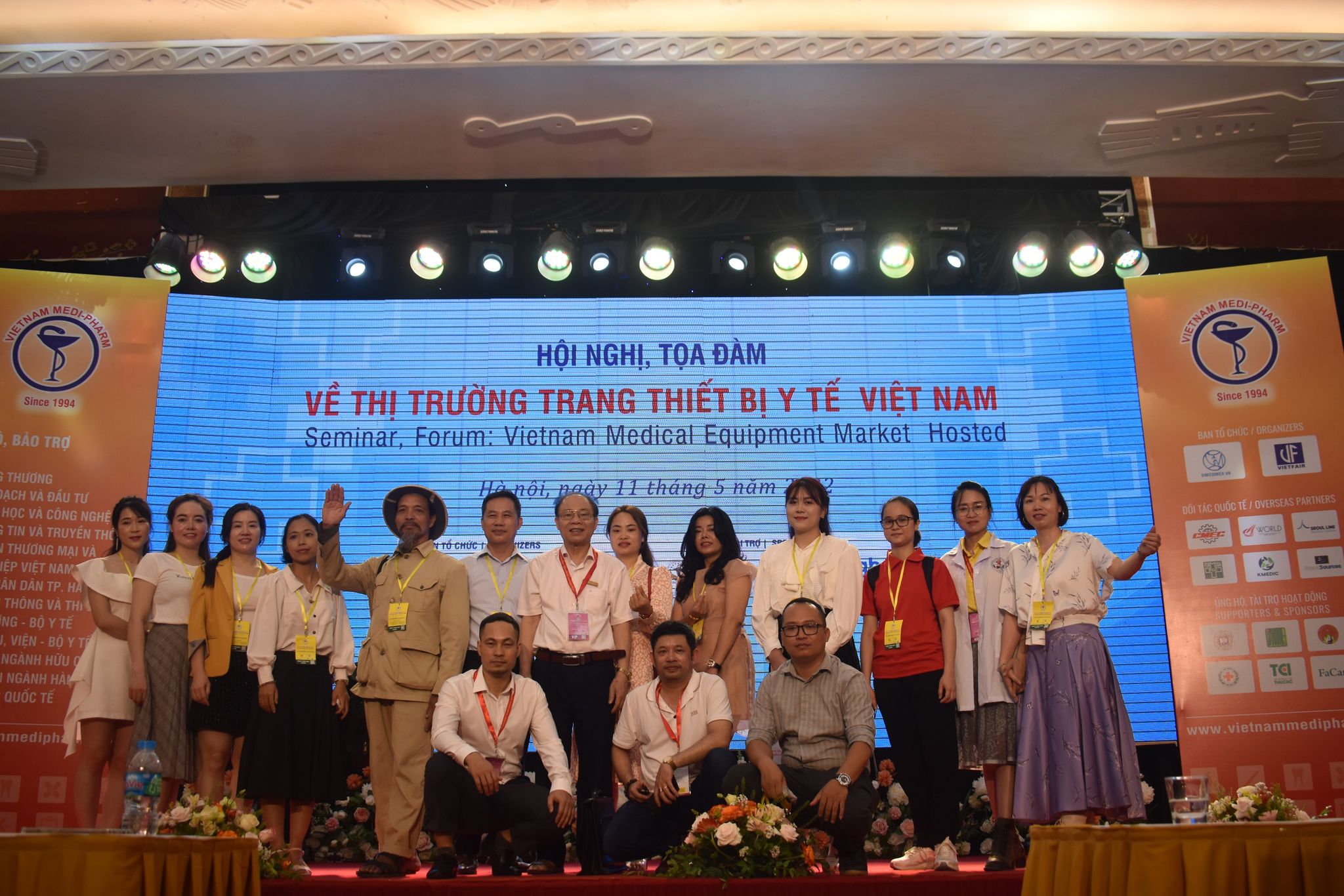 Trường Trung cấp Y dược Tuê Tĩnh Hà Nội tham dự Triển lãm Quốc tế Chuyên ngành Y Dược Việt Nam lần thứ 29